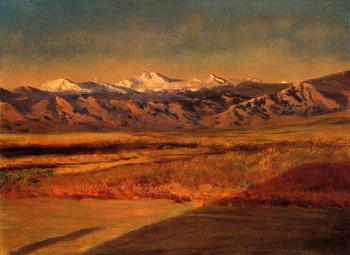 Albert Bierstadt : The Grand Tetons